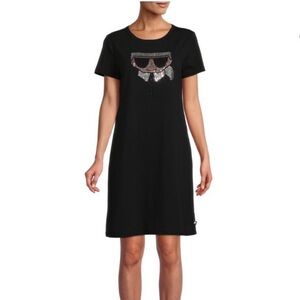 Embellished Karl Tshirt Dress